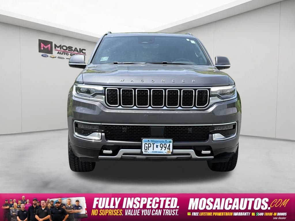 Used 2022 Jeep Wagoneer Series II with VIN 1C4SJVBT2NS145336 for sale in Zumbrota, Minnesota