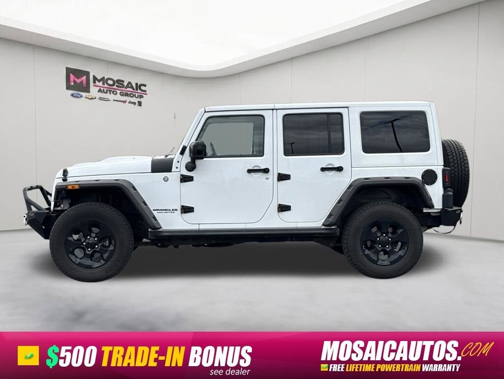 Used 2015 Jeep Wrangler Unlimited Sahara 4x4 SUV