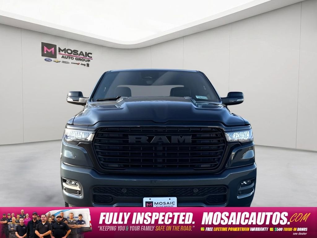 Used 2026 RAM Ram 1500 Pickup Laramie with VIN 1C6SRFJT3TN254424 for sale in Zumbrota, Minnesota