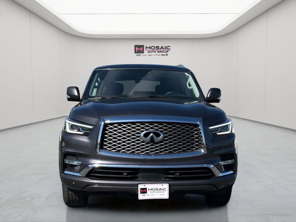 Used 2024 INFINITI QX80 Luxe 4WD with VIN JN8AZ2AE0R9329570 for sale in Zumbrota, Minnesota