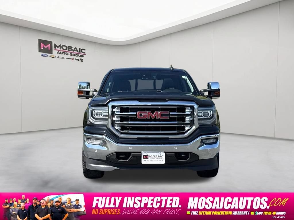 Used 2017 GMC Sierra 1500 SLT with VIN 3GTU2NEC1HG506889 for sale in Zumbrota, Minnesota