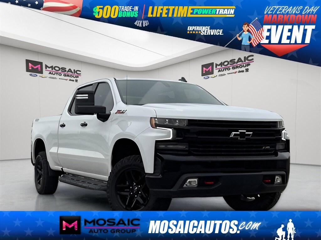 Used 2021 Chevrolet Silverado 1500 LT Trail Boss Truck Crew Cab