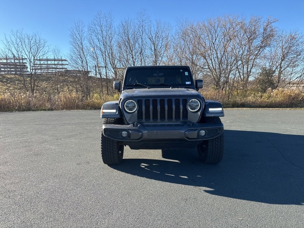 Used 2021 Jeep Wrangler Unlimited High Altitude with VIN 1C4HJXEG9MW547818 for sale in Zumbrota, Minnesota