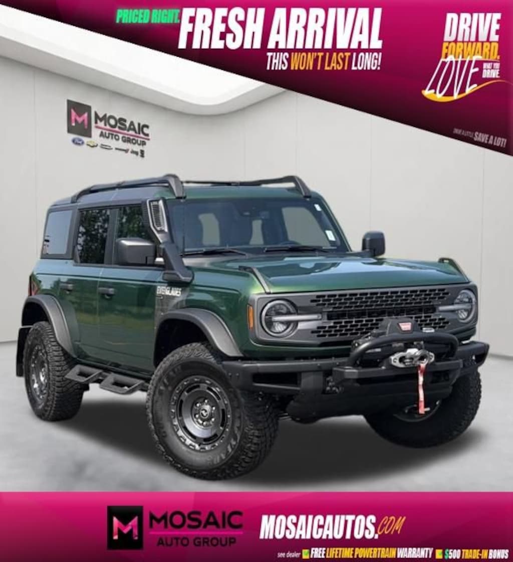 Used 2024 Ford Bronco Everglades SUV