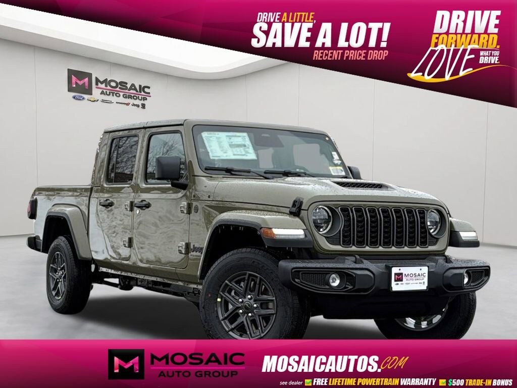 New 2026 Jeep Gladiator SPORT S 4X4 Pickup