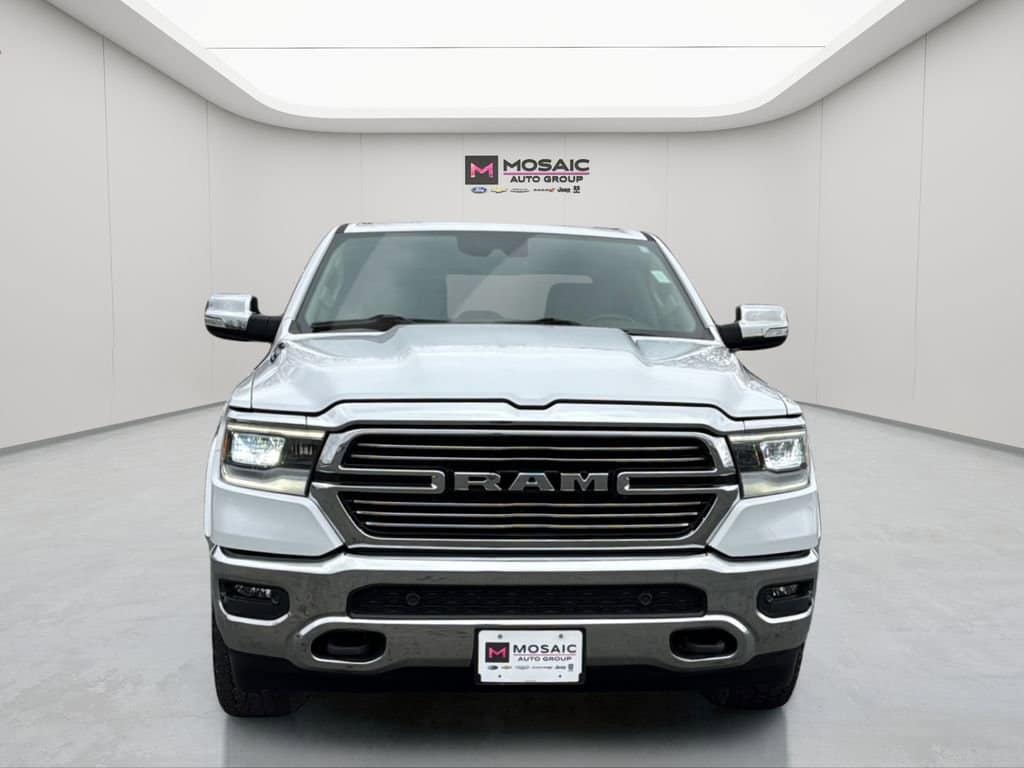 Used 2021 RAM Ram 1500 Pickup Laramie with VIN 1C6SRFJT3MN636809 for sale in Zumbrota, Minnesota