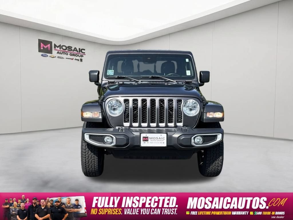Used 2020 Jeep Gladiator Overland with VIN 1C6HJTFG9LL162158 for sale in Zumbrota, Minnesota