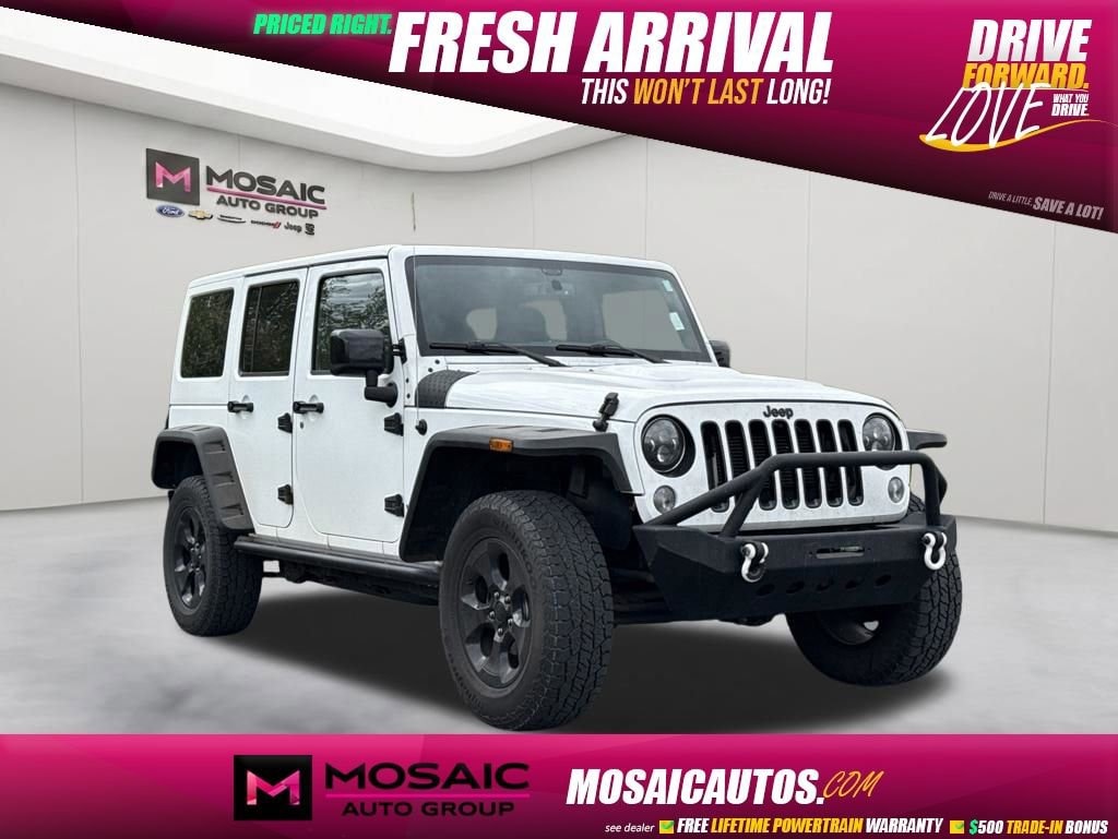 Used 2015 Jeep Wrangler Unlimited Sahara 4x4 SUV