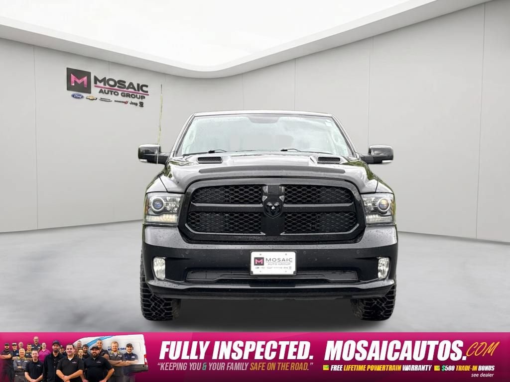 Used 2018 RAM Ram 1500 Pickup Night with VIN 1C6RR7MTXJS241135 for sale in Zumbrota, Minnesota