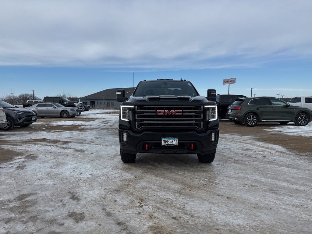 Used 2023 GMC Sierra 3500HD AT4 with VIN 1GT49VE75PF125982 for sale in Zumbrota, Minnesota