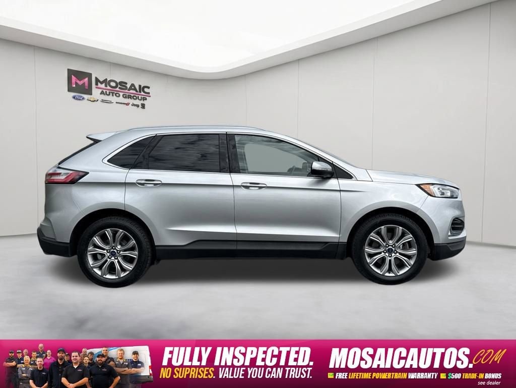 Used 2019 Ford Edge Titanium with VIN 2FMPK4K98KBC22522 for sale in Zumbrota, Minnesota