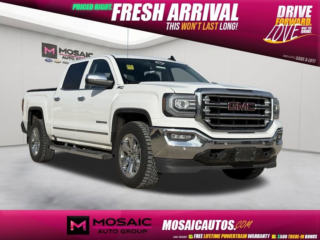 Used 2018 GMC Sierra 1500 SLT Truck Crew Cab