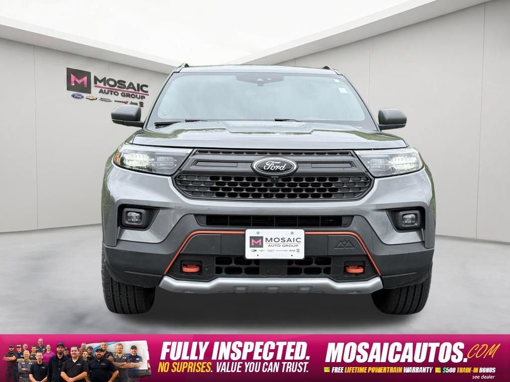 Used 2022 Ford Explorer TIMBERLINE with VIN 1FMSK8JHXNGA44152 for sale in Zumbrota, Minnesota