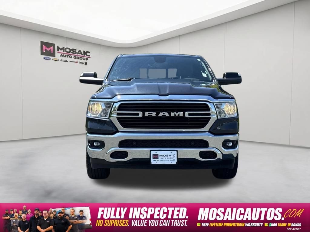 Used 2021 RAM Ram 1500 Pickup Big Horn/Lone Star with VIN 1C6SRFFT2MN808921 for sale in Zumbrota, Minnesota