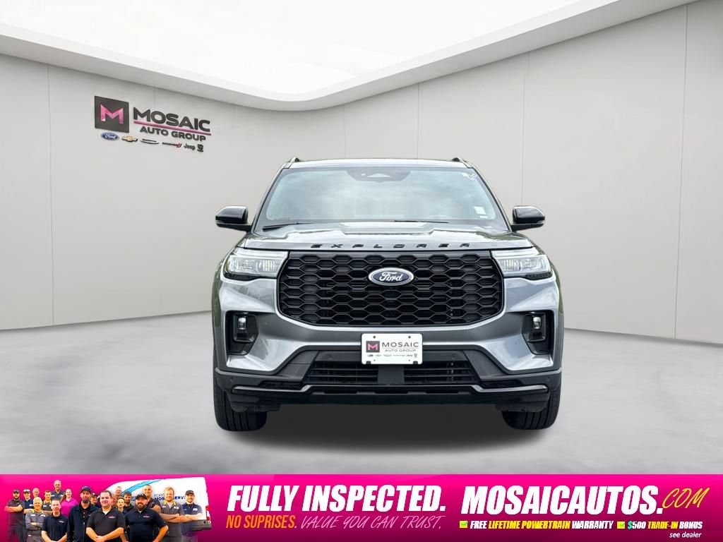 Used 2025 Ford Explorer ST-LINE with VIN 1FMUK8KH5SGB32402 for sale in Zumbrota, Minnesota