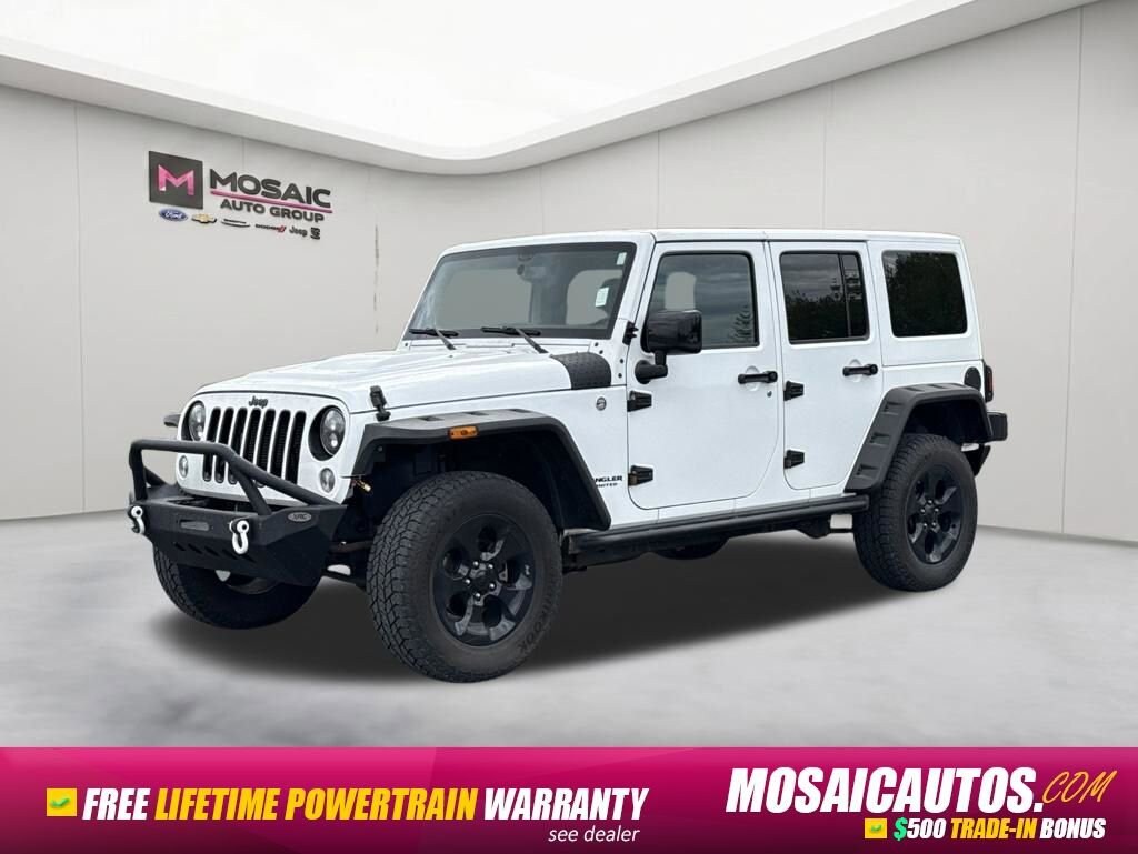Used 2015 Jeep Wrangler Unlimited Sahara 4x4 SUV