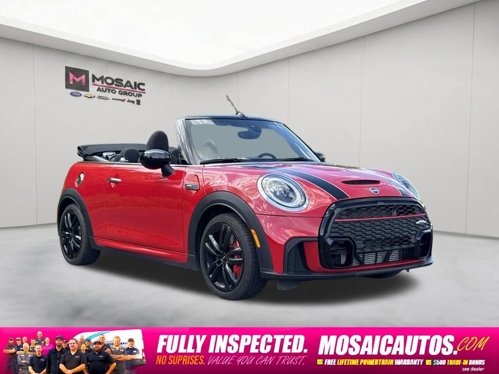 Used 2022 MINI Convertible John Cooper Works with VIN WMW63DL04N3N36585 for sale in Zumbrota, Minnesota