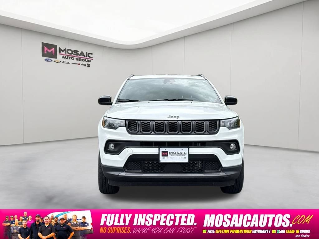 Used 2025 Jeep Compass Latitude with VIN 3C4NJDBN1ST598270 for sale in Zumbrota, Minnesota