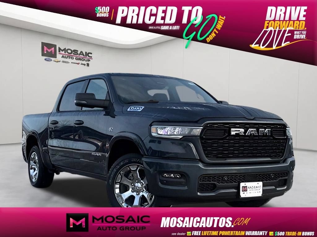 New 2026 Ram 1500 BIG HORN CREW CAB 4X4 5'7 BOX Pickup