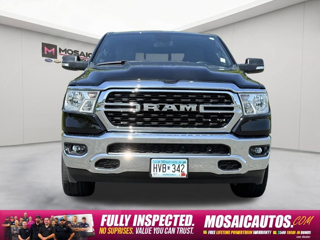 Used 2022 RAM Ram 1500 Pickup Big Horn/Lone Star with VIN 1C6RRFFG2NN444406 for sale in Zumbrota, Minnesota