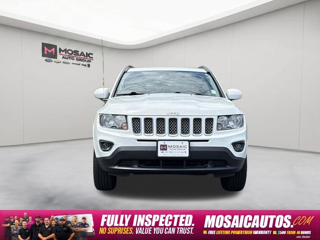 Used 2017 Jeep Compass High Altitude with VIN 1C4NJDEB4HD176803 for sale in Zumbrota, Minnesota