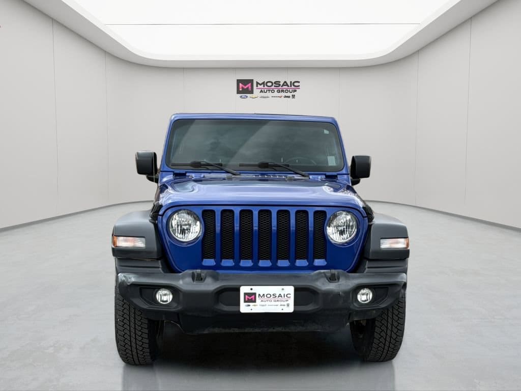 Used 2019 Jeep Wrangler Unlimited Sport S with VIN 1C4HJXDG7KW579438 for sale in Zumbrota, MN