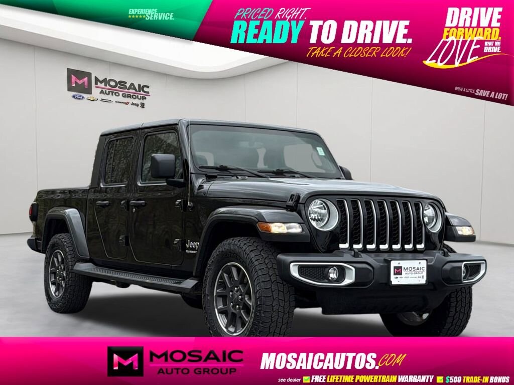 Used 2021 Jeep Gladiator Overland Truck Crew Cab