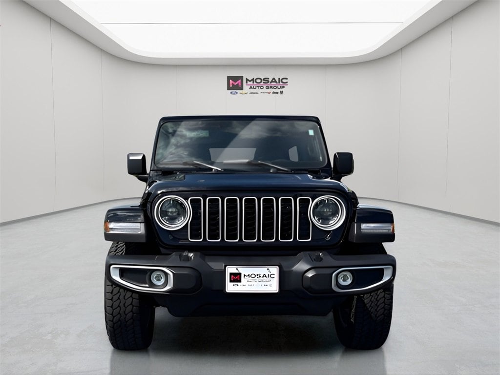 Used 2024 Jeep Wrangler 4-Door Sahara with VIN 1C4PJXEG8RW247724 for sale in Zumbrota, Minnesota