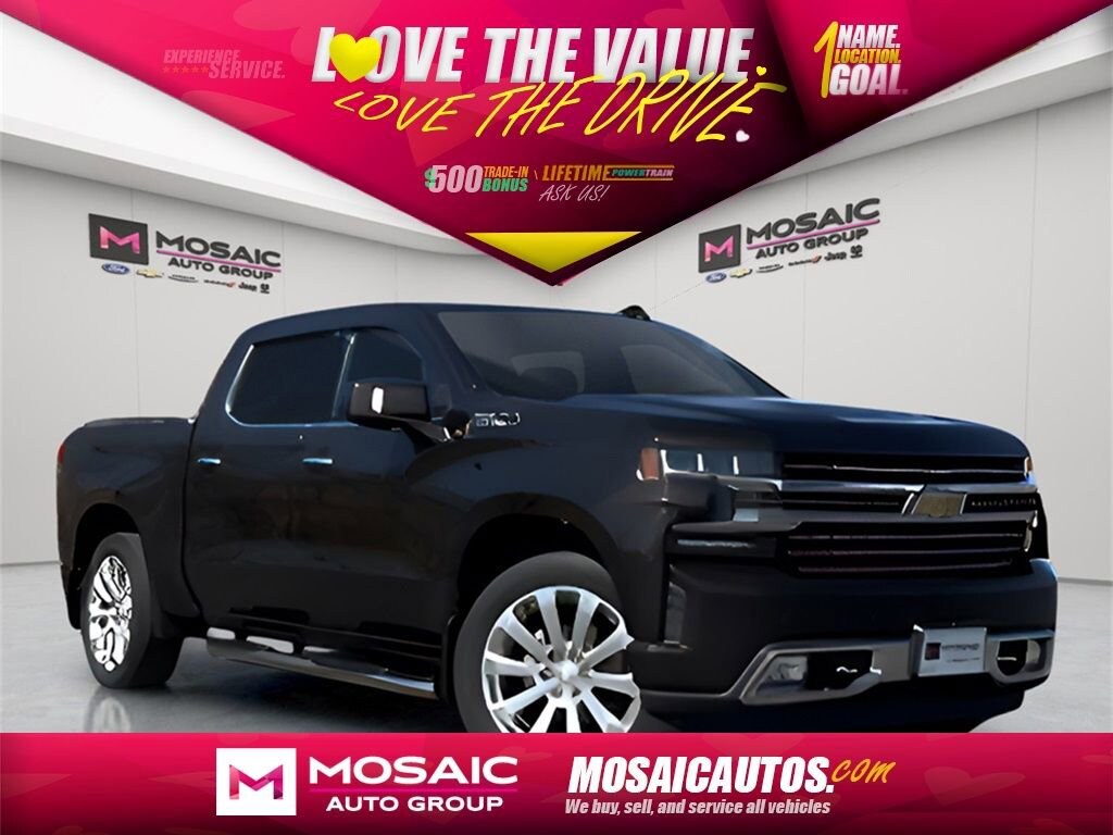 Used 2019 Chevrolet Silverado 1500 High Country Truck Crew Cab