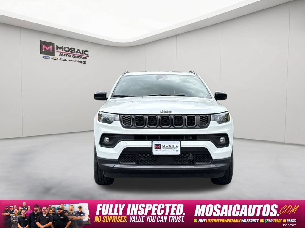 Used 2025 Jeep Compass Latitude with VIN 3C4NJDBN1ST598270 for sale in Zumbrota, Minnesota