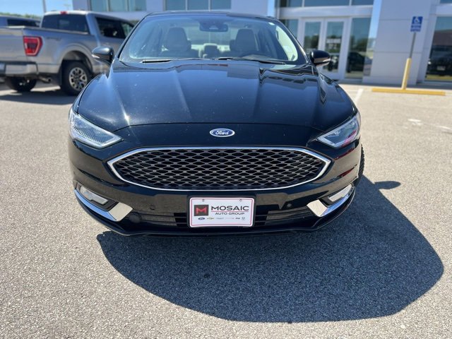 Used 2017 Ford Fusion Platinum with VIN 3FA6P0K97HR241962 for sale in Lake City, Minnesota