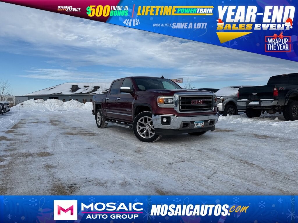 Used 2015 GMC Sierra 1500 SLT Crew Cab Value Package Truck Crew Cab