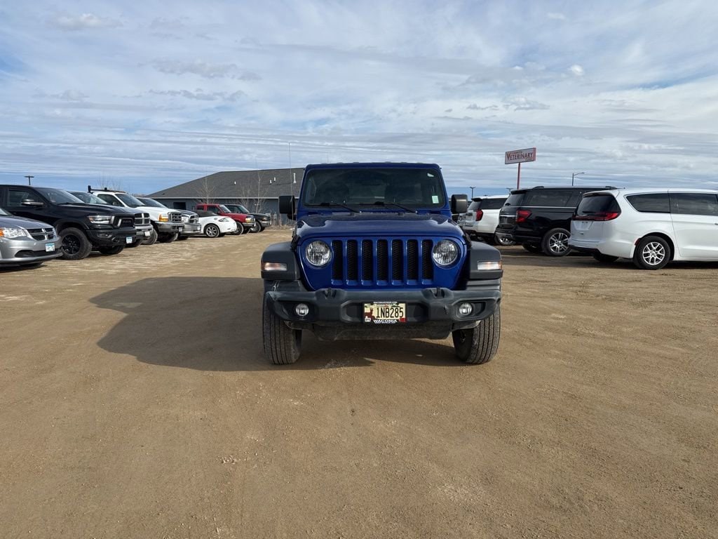 Used 2019 Jeep Wrangler Unlimited Sport S with VIN 1C4HJXDG7KW579438 for sale in Zumbrota, Minnesota