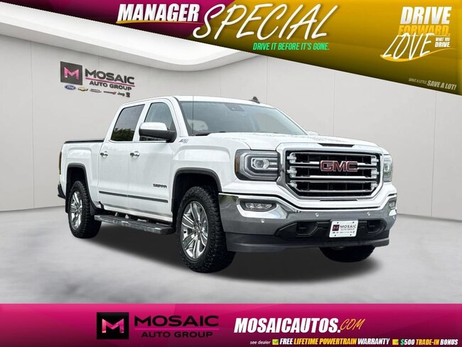 2018 GMC Sierra 1500 SLT Truck Crew Cab