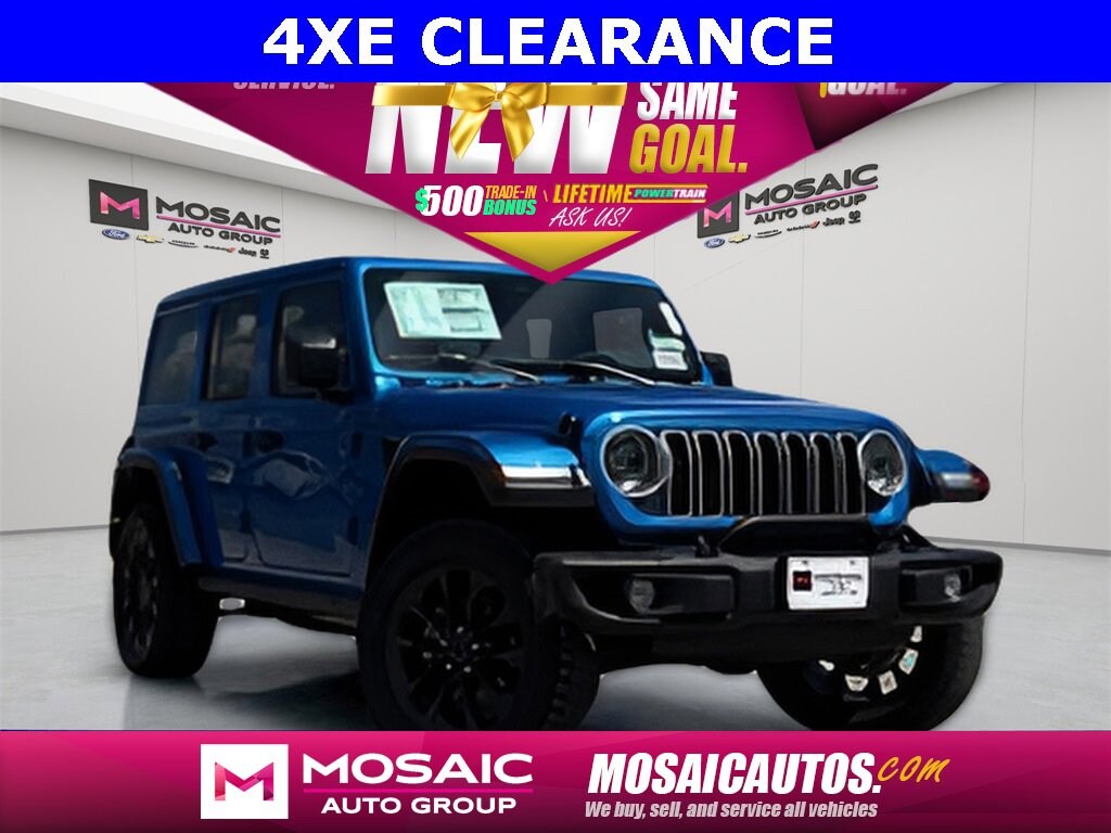 New 2025 Jeep Wrangler 4xe Sahara Sport Utility