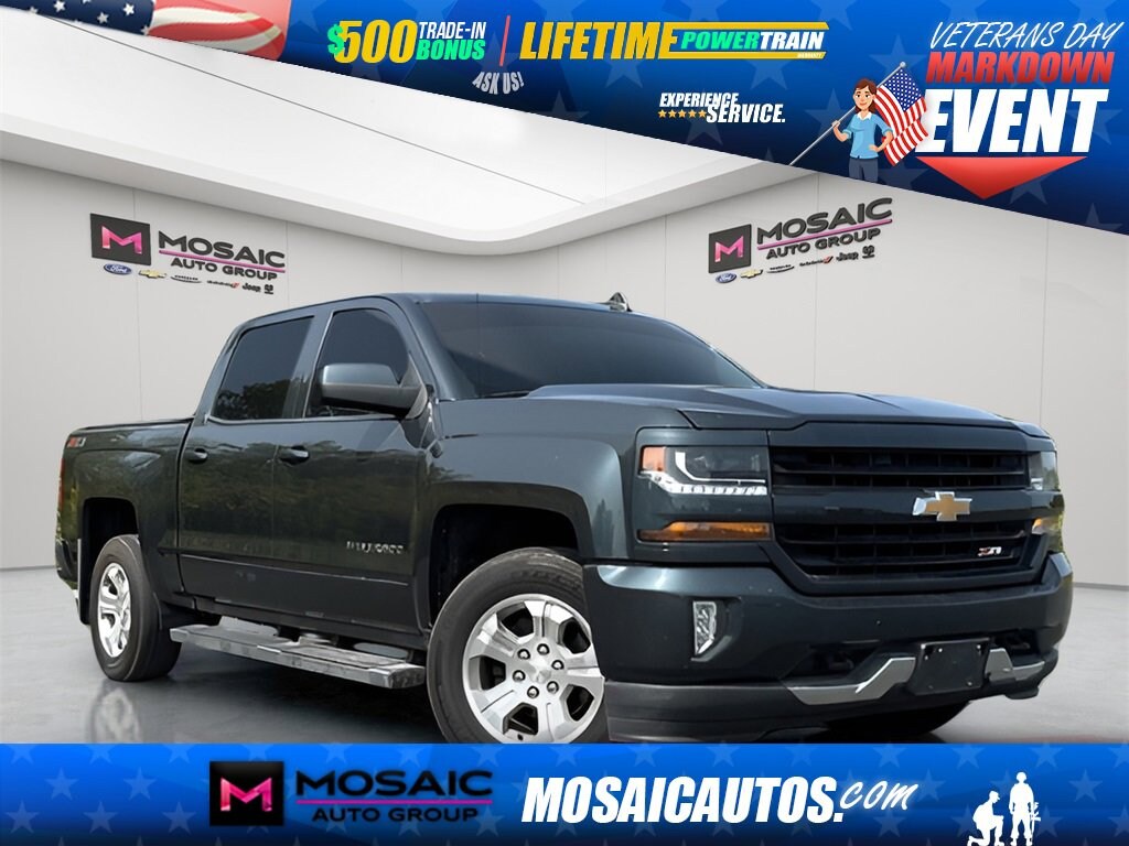 Used 2018 Chevrolet Silverado 1500 LT w/2LT Truck Crew Cab