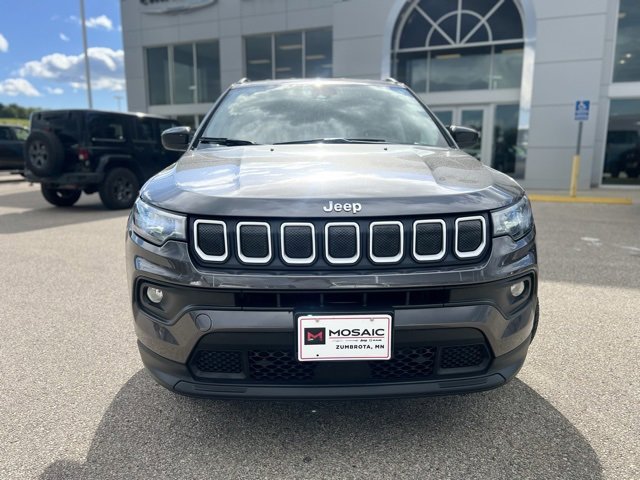 Certified 2022 Jeep Compass Latitude with VIN 3C4NJDBB3NT144399 for sale in Lake City, Minnesota