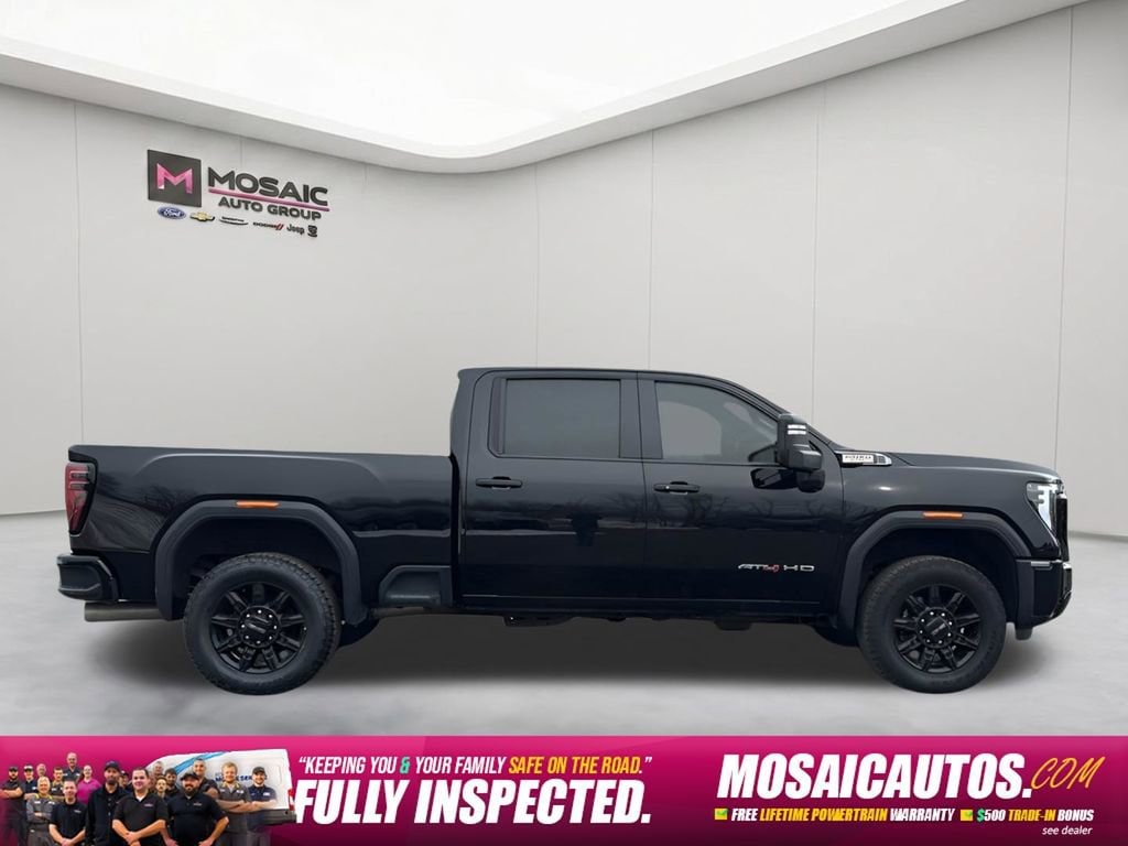 Used 2025 GMC Sierra 2500HD AT4 with VIN 1GT1UPEYXSF165733 for sale in Zumbrota, Minnesota