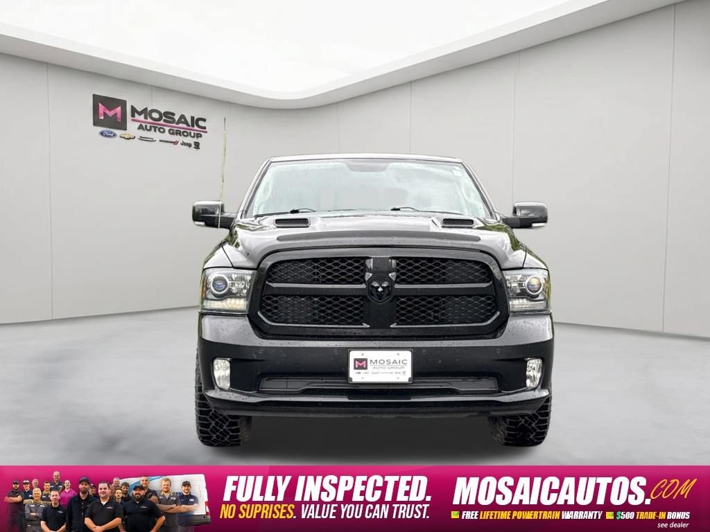 Used 2018 RAM Ram 1500 Pickup Night with VIN 1C6RR7MTXJS241135 for sale in Zumbrota, Minnesota