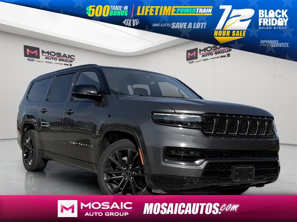 Used 2024 Jeep Grand Wagoneer L Series II with VIN 1C4SJSFP7RS150338 for sale in Zumbrota, Minnesota