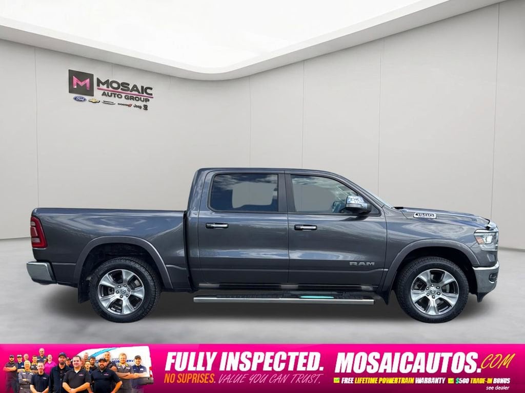Used 2019 RAM Ram 1500 Pickup Laramie with VIN 1C6SRFJT5KN678038 for sale in Zumbrota, Minnesota