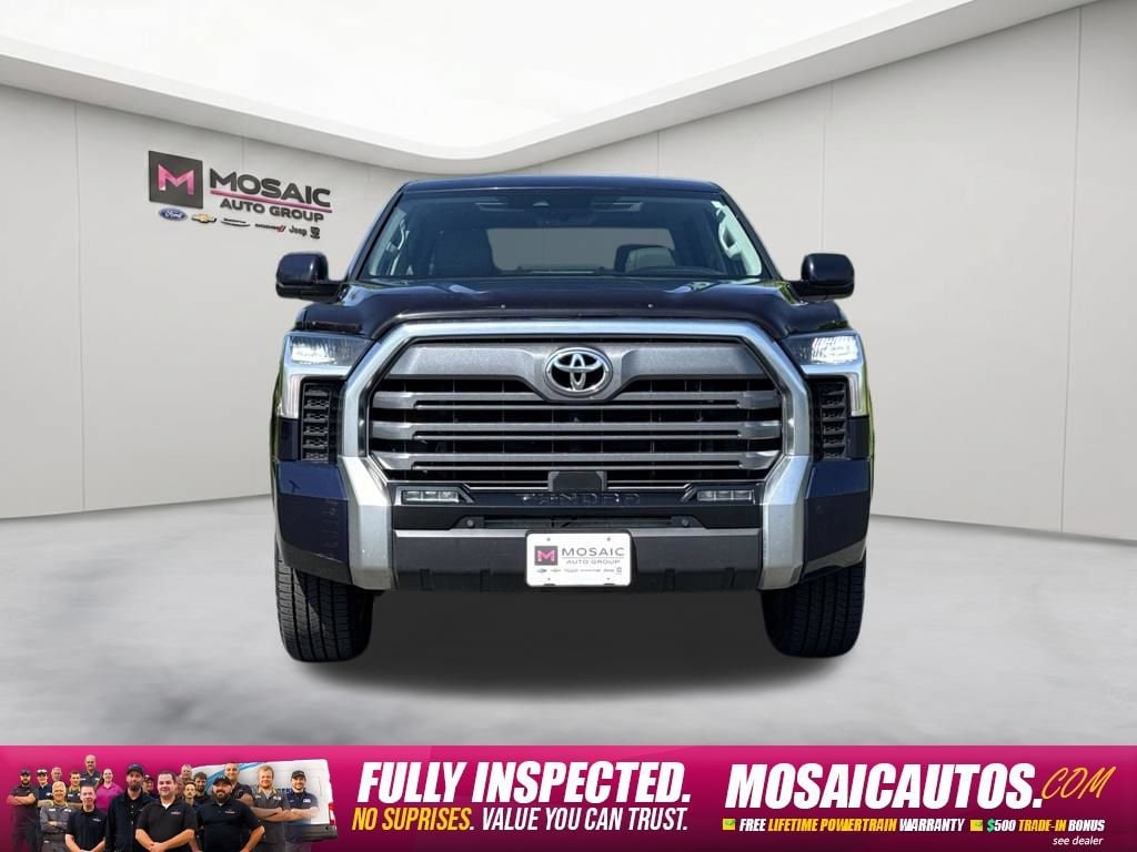 Used 2022 Toyota Tundra Limited with VIN 5TFJA5DBXNX004291 for sale in Zumbrota, Minnesota