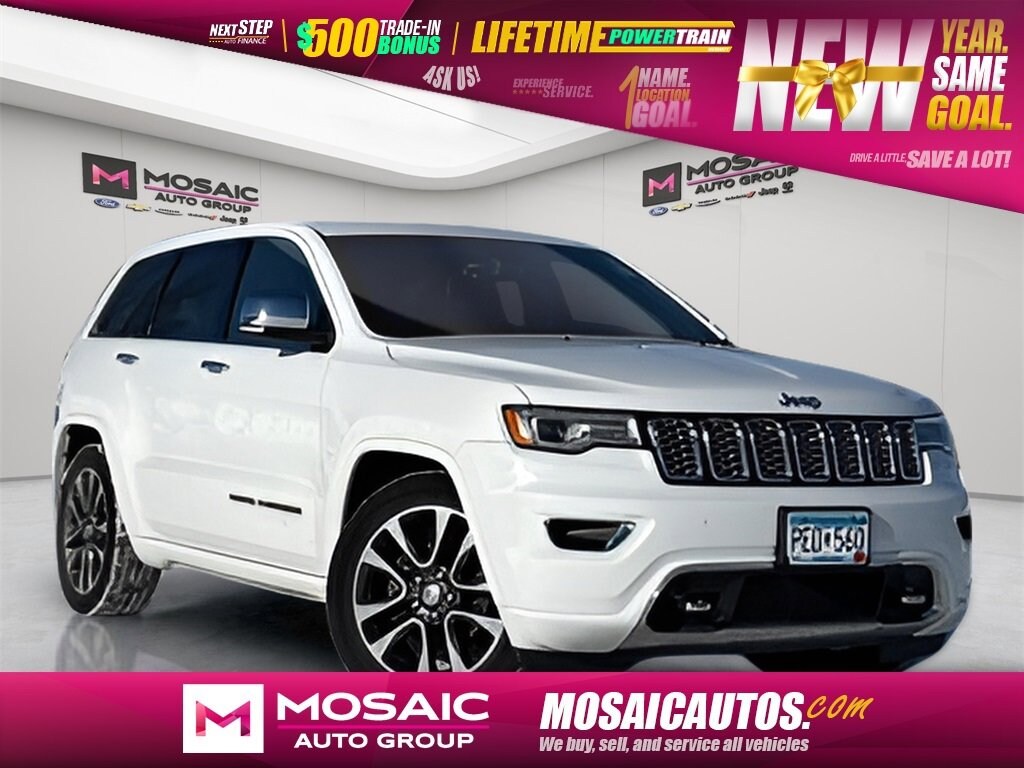 Used 2017 Jeep Grand Cherokee Overland 4x4 SUV