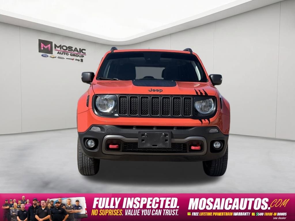 Used 2021 Jeep Renegade Trailhawk with VIN ZACNJDC18MPM36977 for sale in Zumbrota, Minnesota