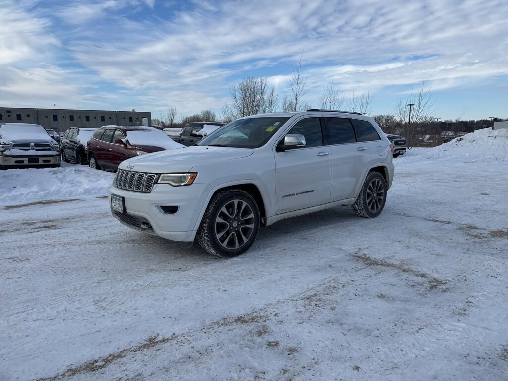 Used 2017 Jeep Grand Cherokee Overland 4x4 SUV
