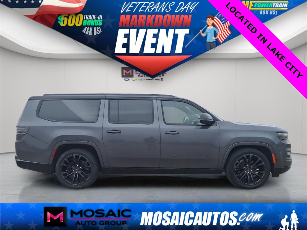 Used 2024 Jeep Grand Wagoneer L Series II with VIN 1C4SJSFPXRS107550 for sale in Lake City, Minnesota