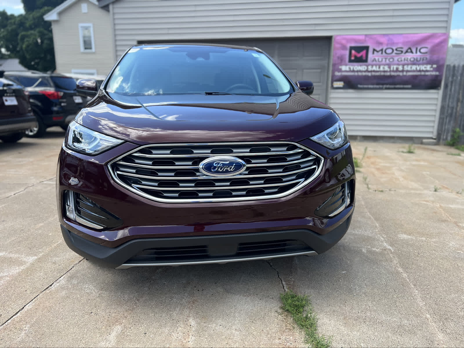 Used 2021 Ford Edge SEL with VIN 2FMPK4J98MBA44177 for sale in Lake City, Minnesota