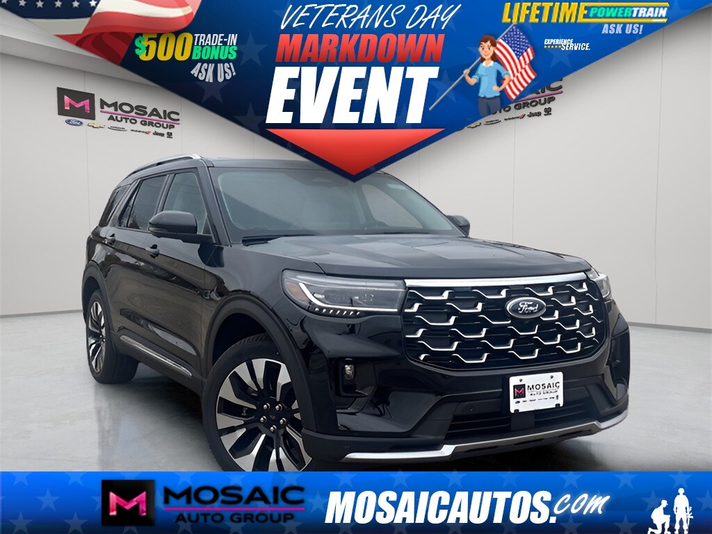 New 2026 Ford Explorer Platinum SUV