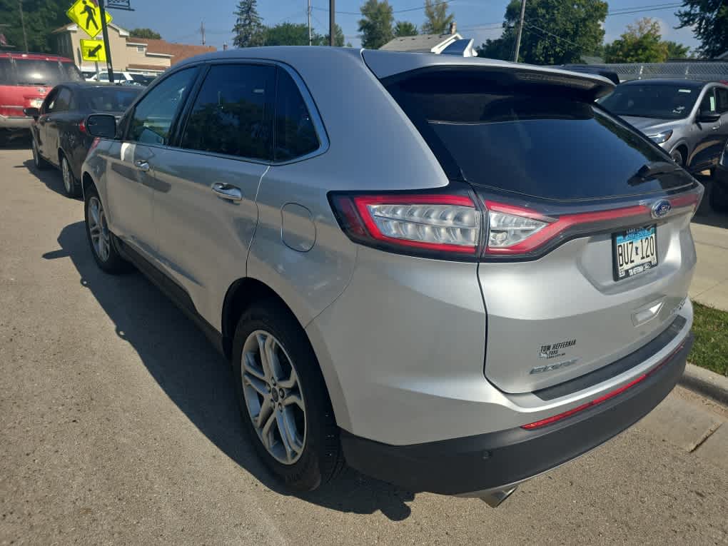 Used 2018 Ford Edge Titanium with VIN 2FMPK4K98JBB74504 for sale in Lake City, Minnesota