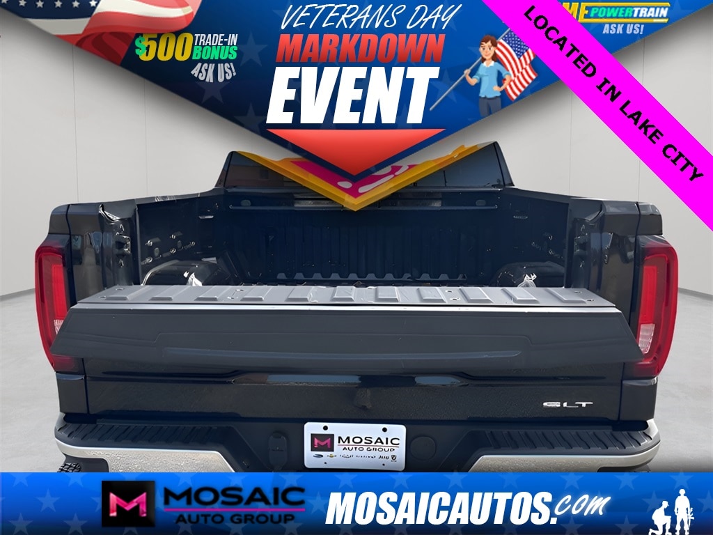 Used 2024 GMC Sierra 1500 SLT with VIN 1GTUUDED0RZ325314 for sale in Lake City, Minnesota